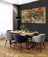 Large canvas wall art | Abstract painting L1240_1