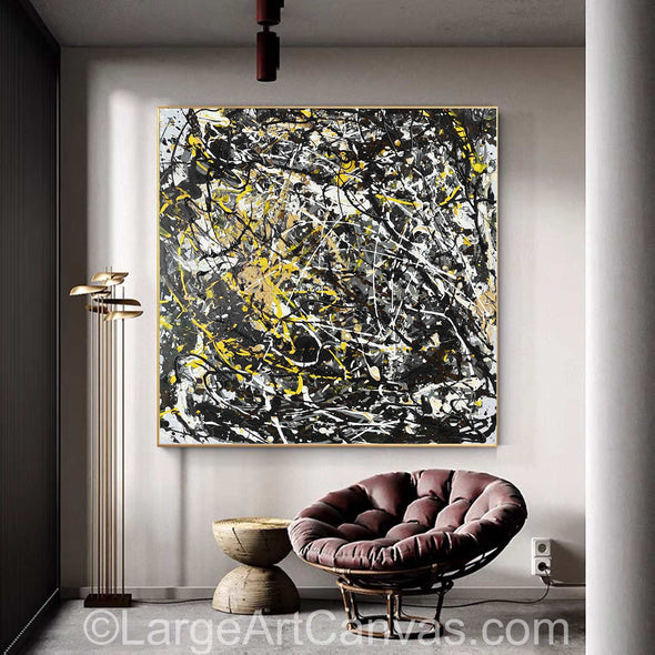 Large oil painting | Large abstract art L1198_6