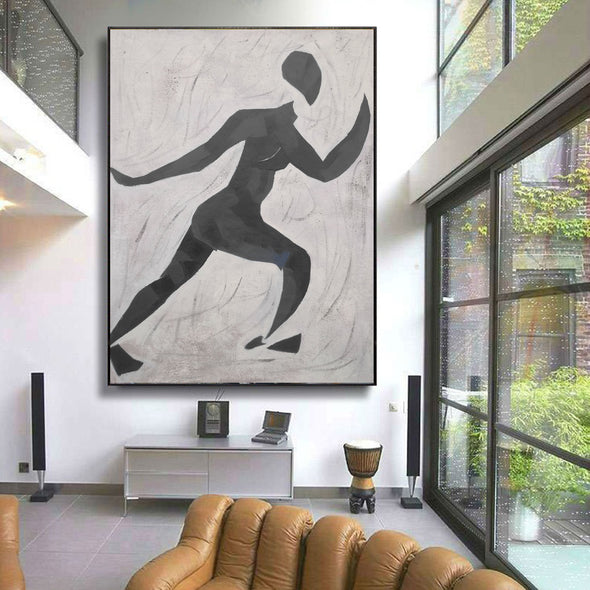 Matisse inspired art  | Matisse paintings black and white | Nude painting L672-7