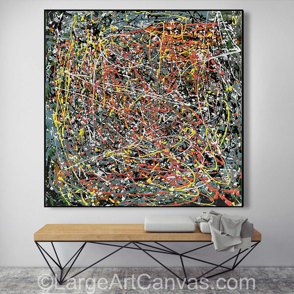 Modern oil painting | Abstract painting on canvas L1199_9