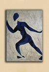 Runner oil painting | Running oil painting | Matisse style painting  L670-3