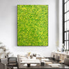 Yellow green abstract painting | Yellow and green abstract | Large Yellow painting L736-5