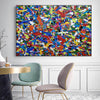 Abstract acrylic painting | Abstract oil painting LA58_1