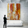 Abstract art acrylic paint | Contemporary canvas painting LA178_1