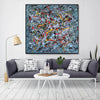 Abstract art canvas paintings | Abstract oil LA33_4