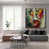 Abstract art oil on canvas | Best abstract art paintings LA80_2