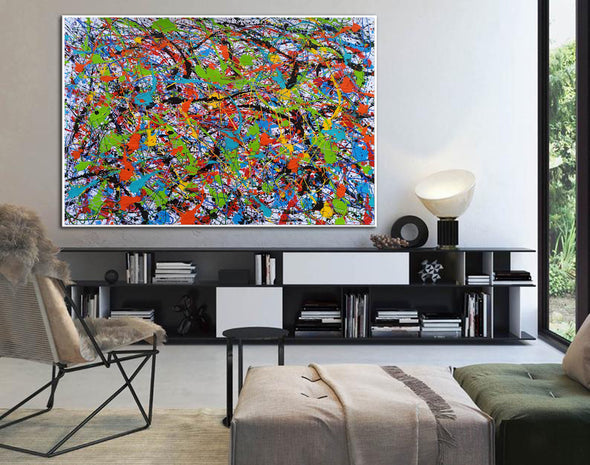 Abstract art oil paintings | Art painting modern LA248_3