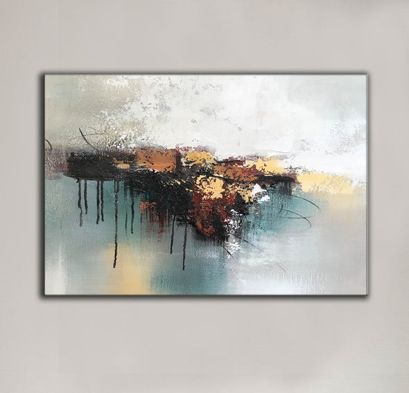 Abstract acrylic painting | Abstract oil painting LA12_6