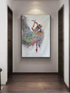 Abstract canvas wall art | Abstract wall painting LA95-9