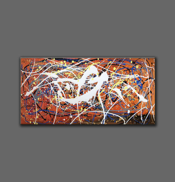 Abstract canvas | Easy abstract painting LA296_6