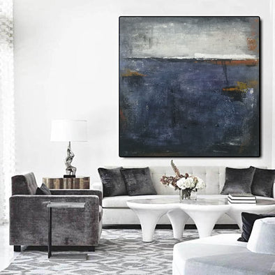 Colorful modern abstract paintings | Abstract canvas oil painting LA45_1