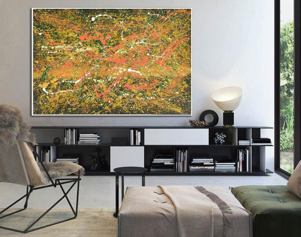 Abstract canvas oil painting | Abstract modern paintings on canvas LA247_6