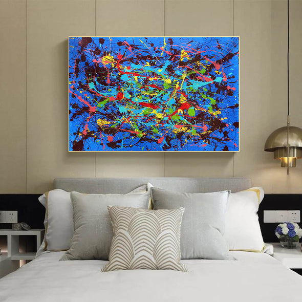 Abstract contemporary art paintings | Acrylic abstract canvas LA264_8