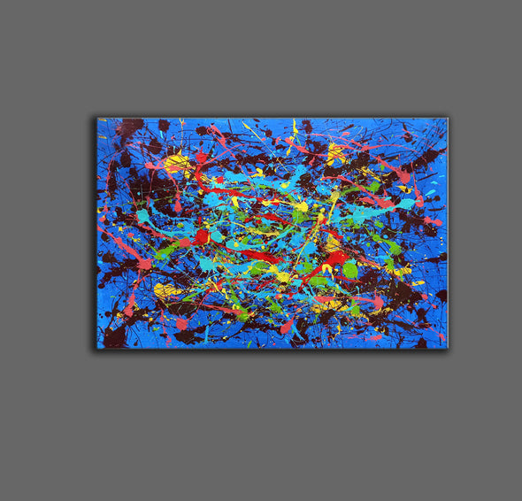 Abstract contemporary art paintings | Acrylic abstract canvas LA264_5