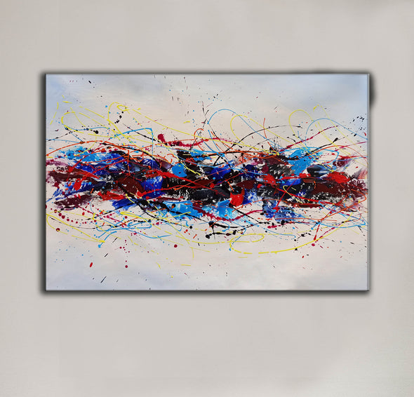 Abstract oil art paintings | Abstract modern art paintings LA265_8