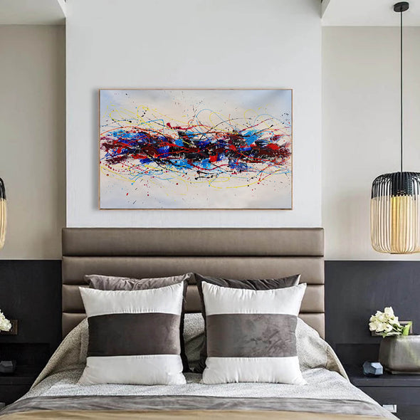 Abstract oil art paintings | Abstract modern art paintings LA265_6