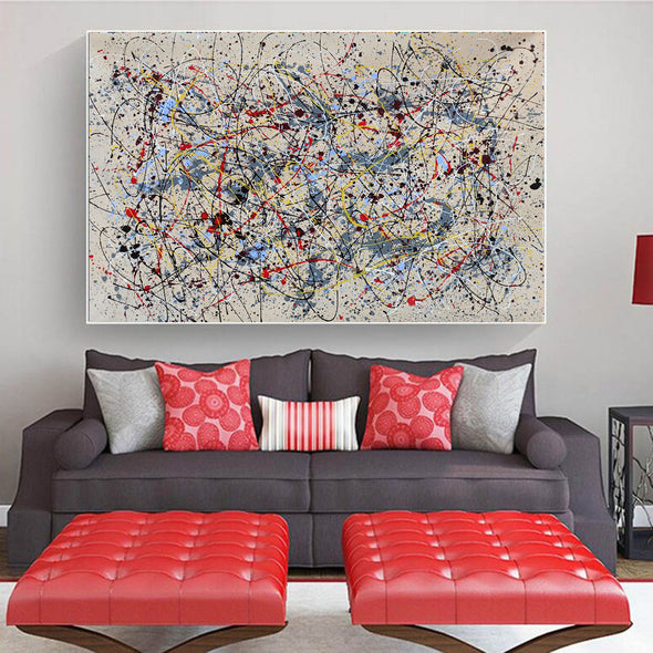Abstract oil painting  | Abstract artists modern LA36_8