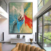 Original abstract paintings | Abstract oil painting on canvas LA65_8