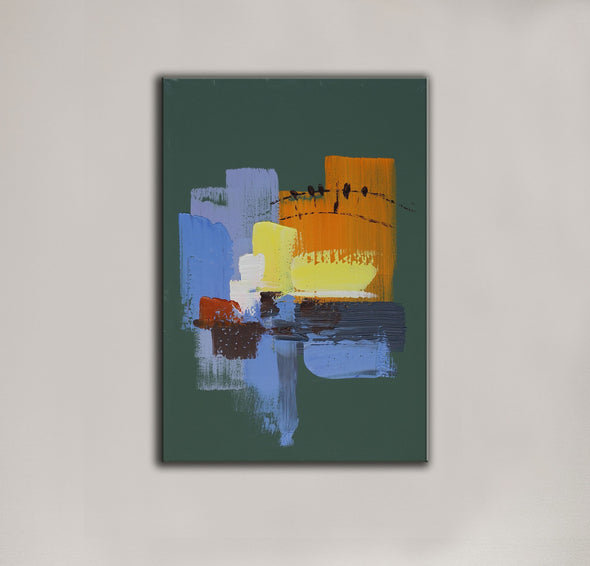 Modern art paintings | Abstract oil paintings LA76_4