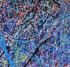 Acrylic abstract art | Contemporary canvas art LA199_4
