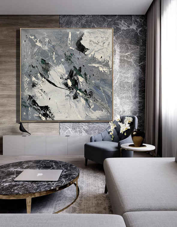 Acrylic canvas abstract | Contemporary art paintings abstract LA621_3
