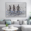 Art painting abstract modern | Abstract art modern paintings LA268_3
