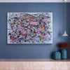 Abstract butterfly painting | Beautiful abstract painting LA70_5