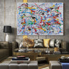 Abstract wall | Abstract painting for beginners LA69_2