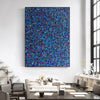 LargeArtCanvas-blue red abstract painting L733-7