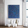 LargeArtCanvas-blue red abstract painting L733-8