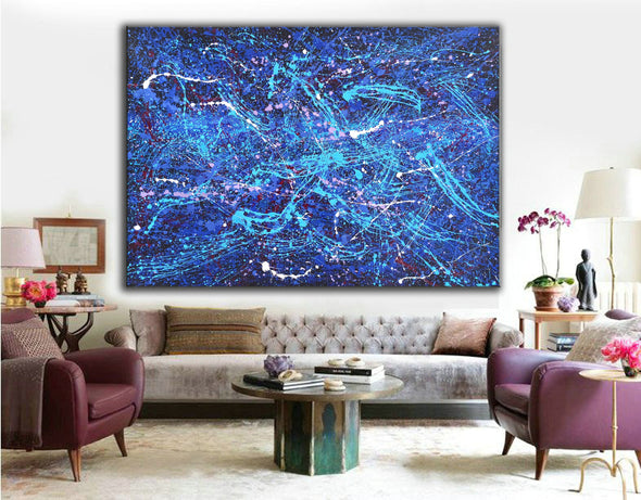 Colorful abstract oil paintings | Abstract painting for wall LA252_5