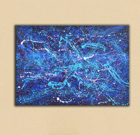 Colorful abstract oil paintings | Abstract painting for wall LA252_8