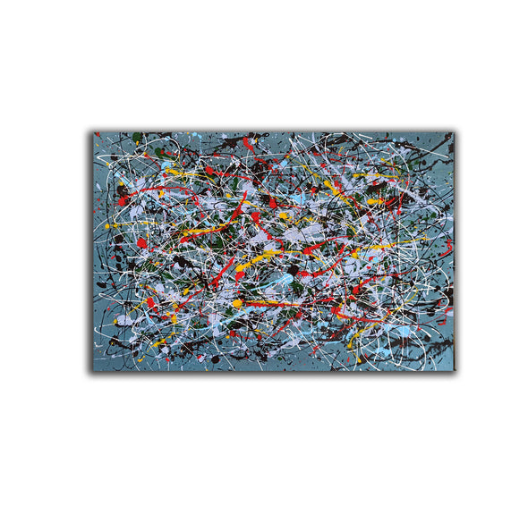 Contemporary abstract painting | Abstract impressionism artists LA38_7