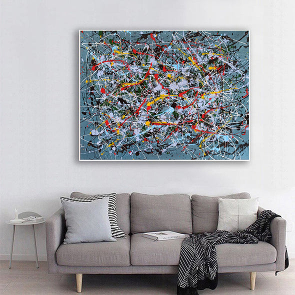 Contemporary abstract painting | Abstract impressionism artists LA38_9