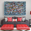Contemporary abstract painting | Abstract impressionism artists LA38_10