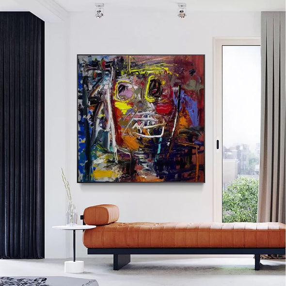 Contemporary abstract paintings | Oil abstract art LA79_2