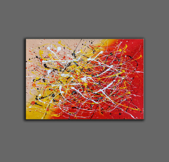 Contemporary art abstract paintings | Paint abstract oil paintings LA263_8