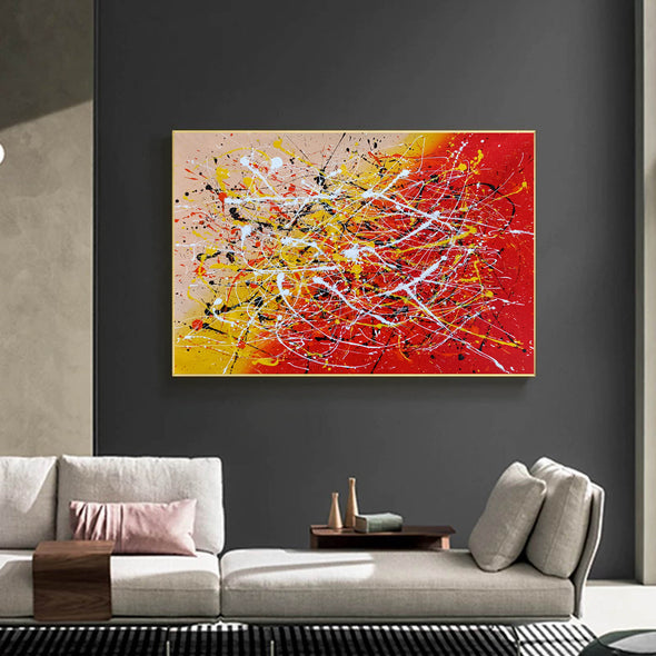 Contemporary art abstract paintings | Paint abstract oil paintings LA263_7