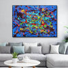 Contemporary modern abstract art | Make abstract painting on canvas LA272_2