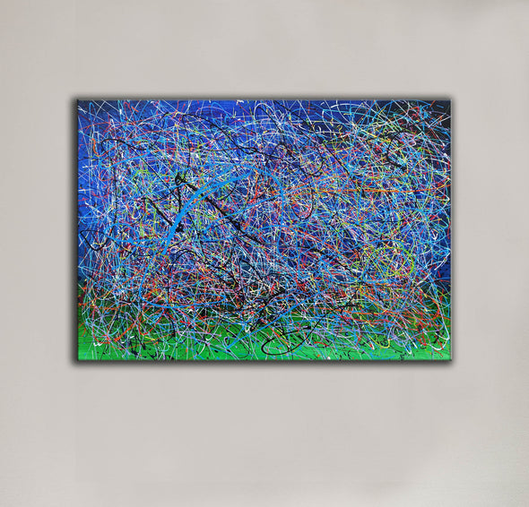 Creative abstract painting | Original modern abstract painting LA259_10