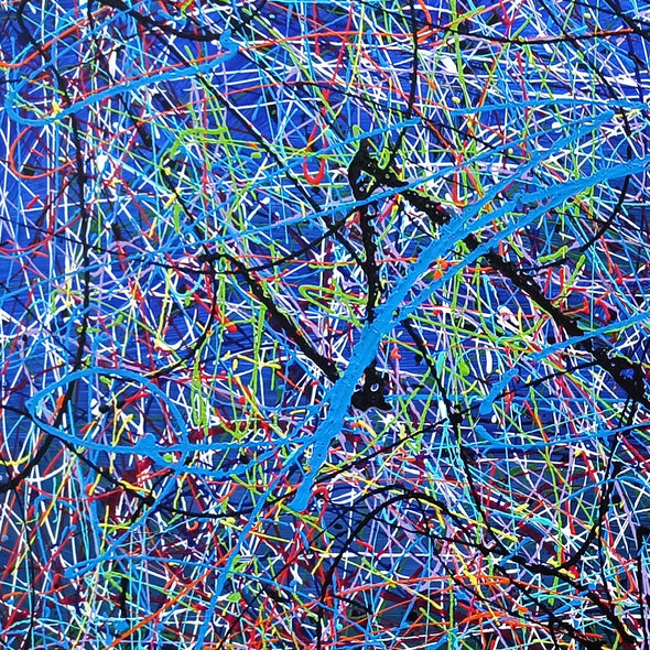 Creative abstract painting | Original modern abstract painting LA259_8