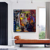 Easy abstract painting | Large oil painting A195_1