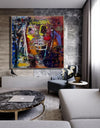 Easy abstract painting | Large oil painting A195_6
