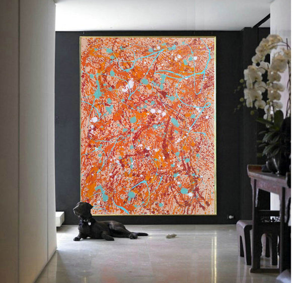 splatter painting abstract | splatter painting dripping L882-5