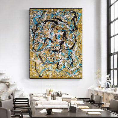 Paint drip painting | Color drip L943-1