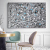 extra large wall art, abstract acrylic painting L642