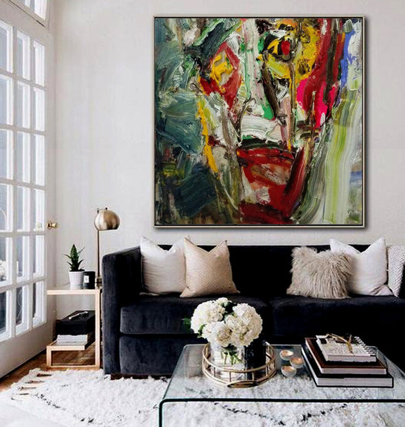 Large abstract art | Modern oil paintings LA196_1