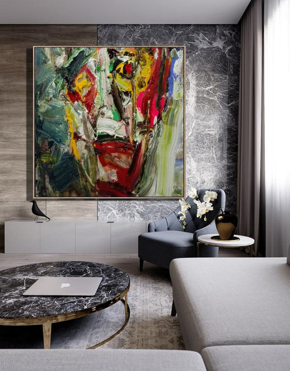 Large abstract art | Modern oil paintings LA196_6