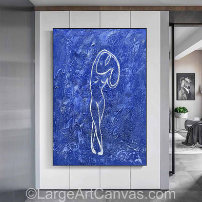 Large abstract art | Modern oil painting L1018_1
