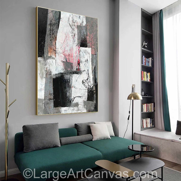 Large abstract art | Modern oil painting L1049_2